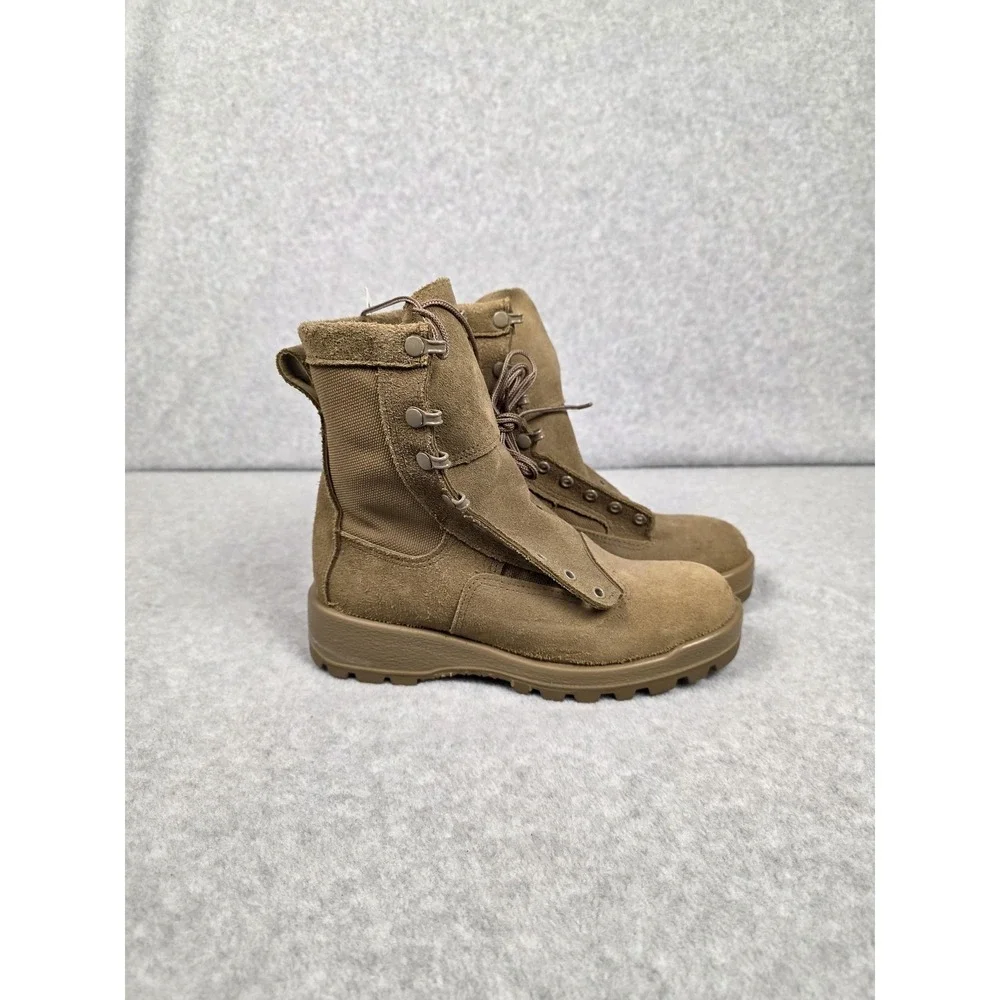 Altama Boots Mens Size 5‎ Brown Tan Gore-Tex Army Combat Temperate Weather